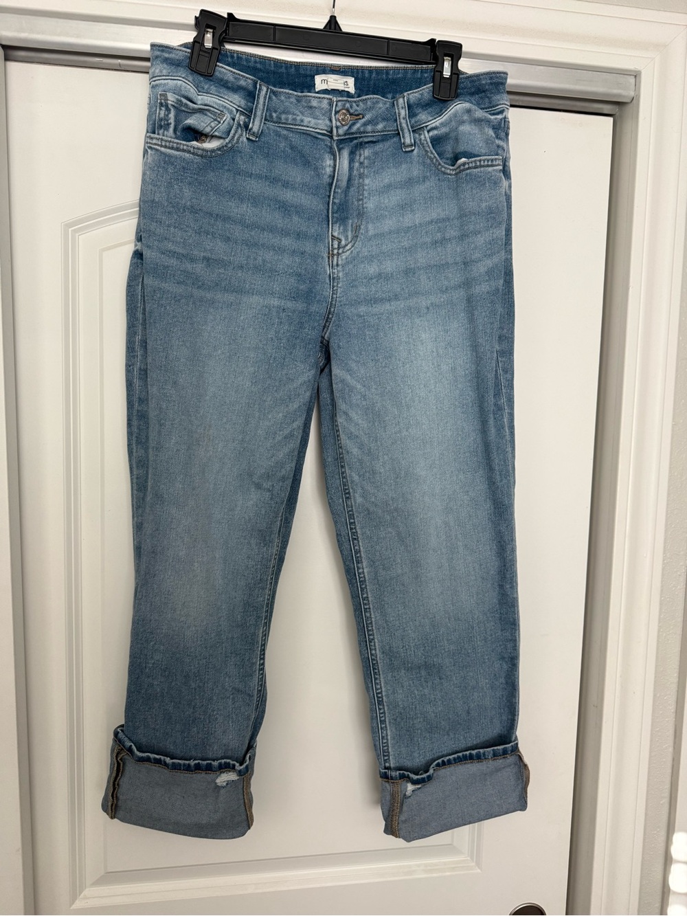 Light Blue Women's Jeans by Maurices - Rolled Cuff Casual Fit